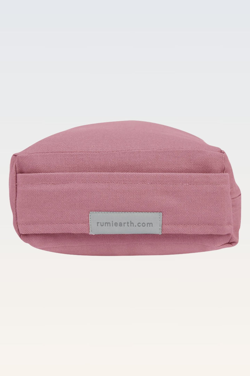 Cotton Yoga Bolster – Lean - Dusty Rose