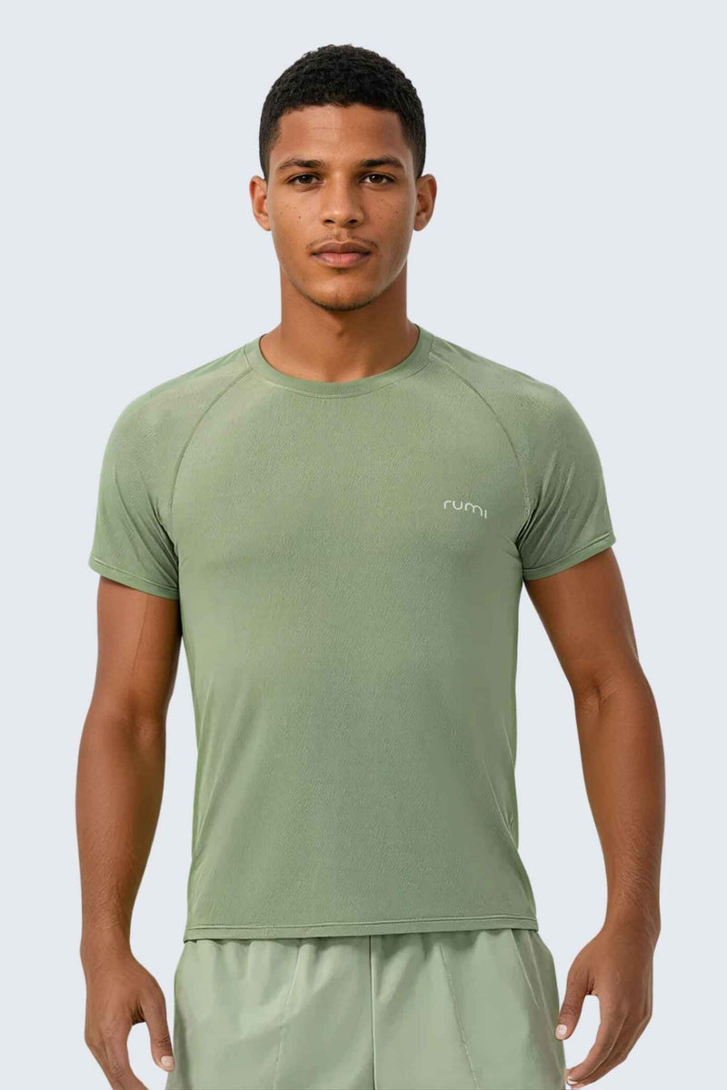 MU Sun Fit Tee Terra - Pistachio