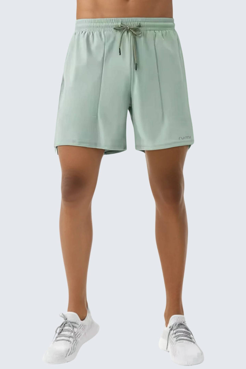 U StarAir Train Shorts 4" - Peacock Light