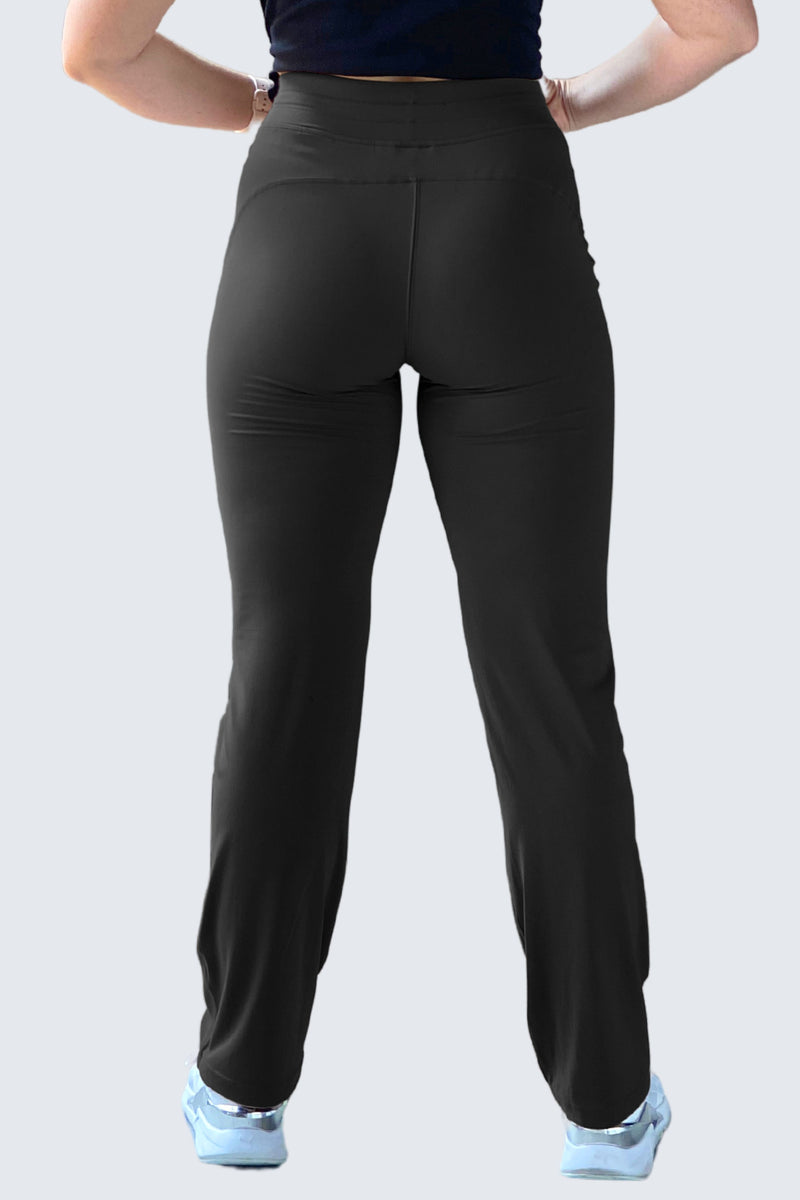 U SunSoft Joggers Open + Pockets 30" - Black