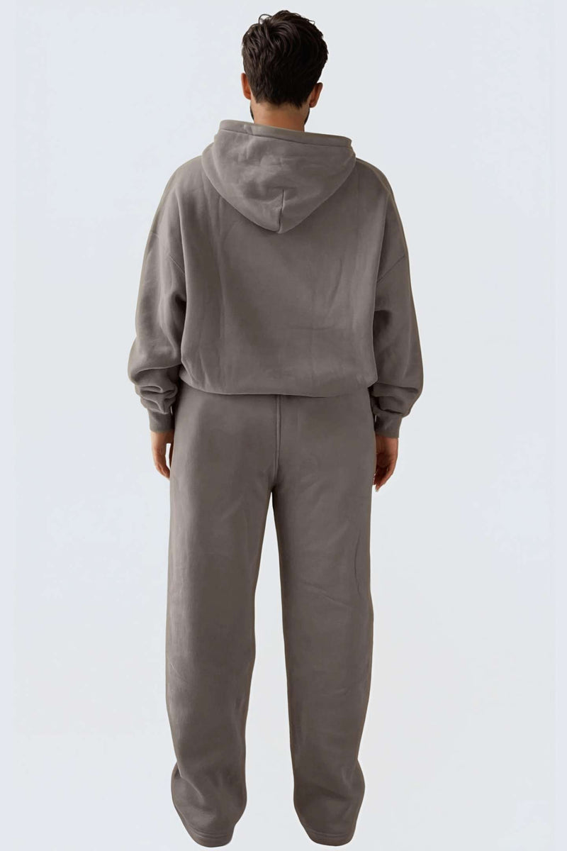 MU Moon Sweatpants Relaxed Open Fleece - Camel