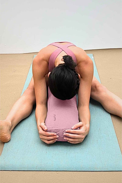 Cotton Yoga Bolster – Lean - Dusty Rose