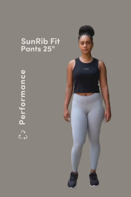 Rumi Earth - W SunRib Fit Pants 25" - Stone - R124115