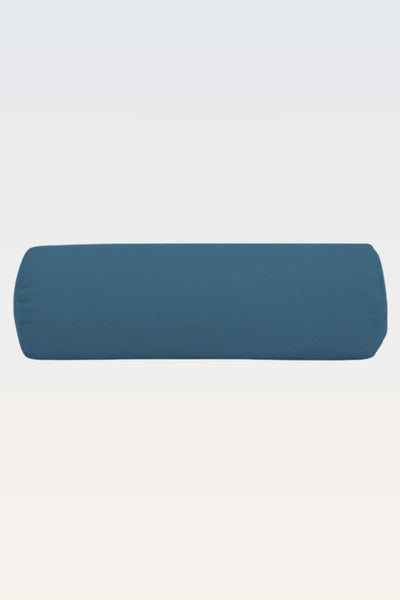 Rumi Earth - Cotton Yoga Bolster – Round - Indigo - RU - YCB - RD - IO - Yoga Props