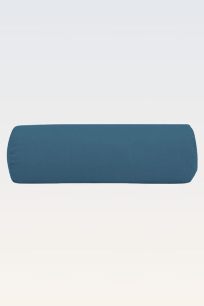 Rumi Earth - Cotton Yoga Bolster – Round - Indigo - RU - YCB - RD - IO - Yoga Props