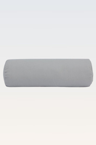 Rumi Earth - Cotton Yoga Bolster – Round - Stone - RU - YCB - RD - SE - Yoga Props