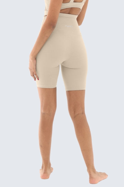 Rumi Earth - W Sun Zen Shorts 8” - Cream - R124440CMP - Bottoms