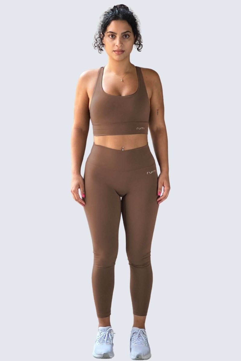 Rumi Earth - W SunSoft Flow Pants 25" - Cocoa - R124120CAP - Bottoms