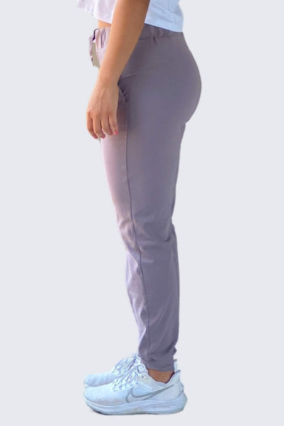 Rumi Earth - W SunSoft Joggers + Pockets 30" - Ash Plum - R124201APP - Bottoms