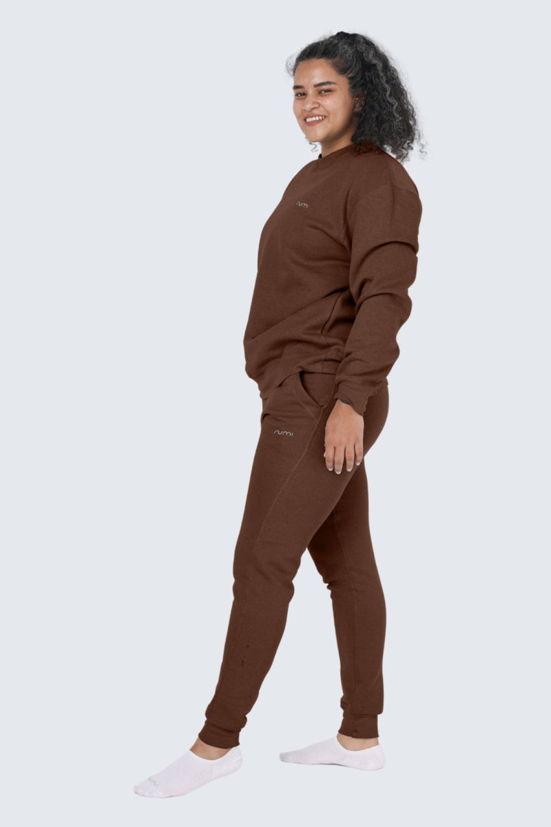 Rumi Earth - WU Moon Sweatpants Fleece Slim - Peacock Light - R514675PLP - Bottoms