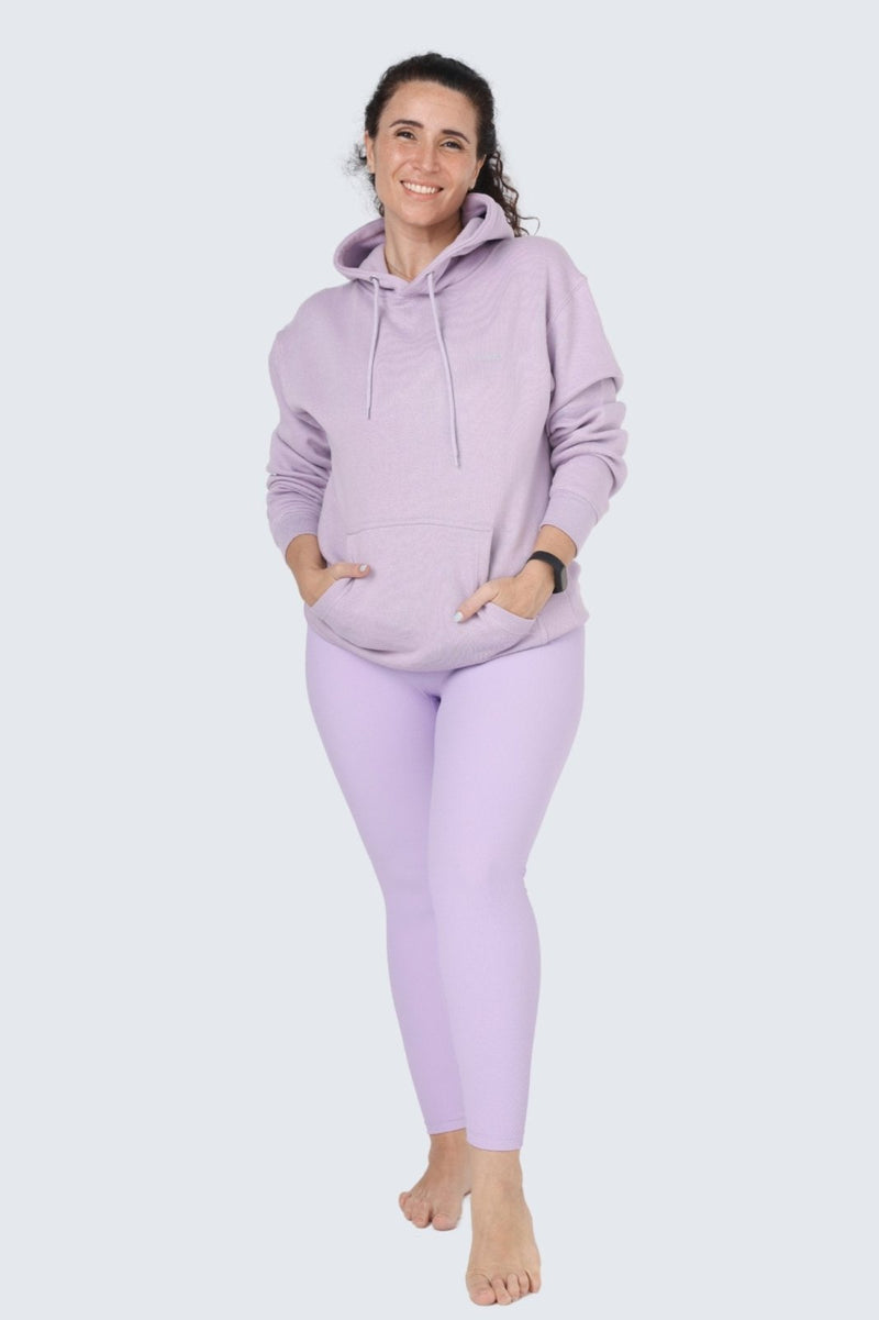 Rumi Earth - WU Moon Sweatshirt Fleece + Hoodie - Lavender - R113210LRP - Tops